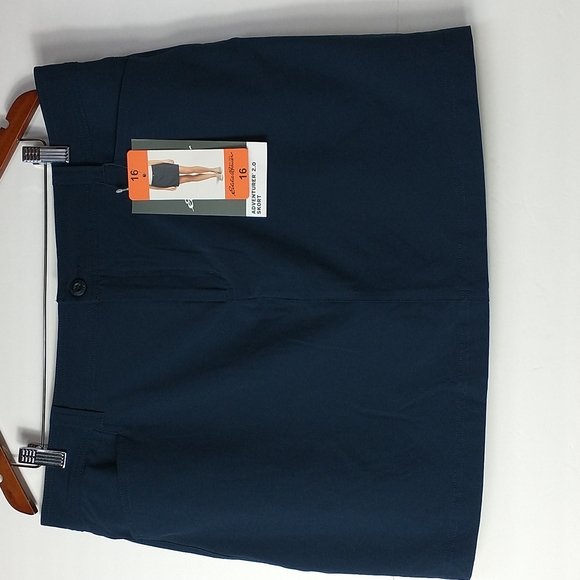 Eddie Bauer Navy Adventurer 2.0 Skort Size 16 - Picture 2 of 10